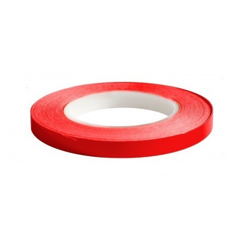 Striscia adesiva fluorescente rossa per cerchi auto moto