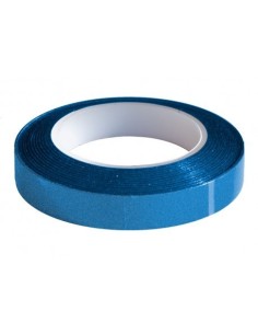 Striscia adesiva riflettente blu per cerchi auto moto