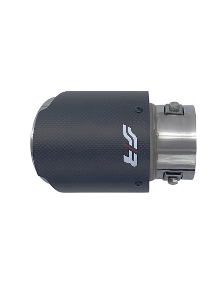 Terminale scarico universale fibra di carbonio 155mm Simoni Racing