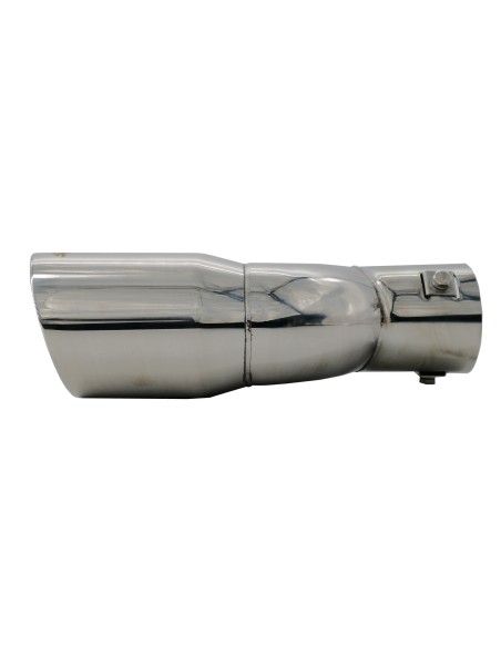 Terminale scarico universale inox doppio 34 60mm TRX 92