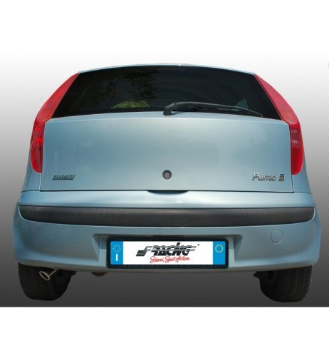 Terminale scarico universale inox singolo 34 57mm TRX 08