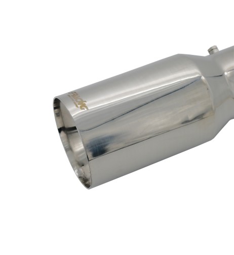 Terminale scarico universale inox singolo 34 59mm TRX 89