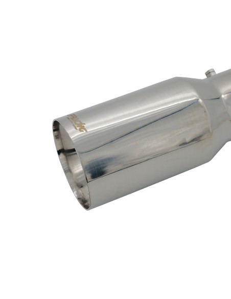 Terminale scarico universale inox singolo 34 59mm TRX 89