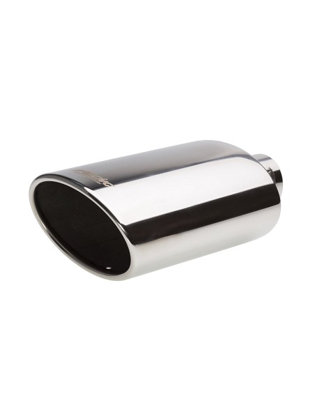 Terminale scarico universale inox singolo 37 54mm TRX 33
