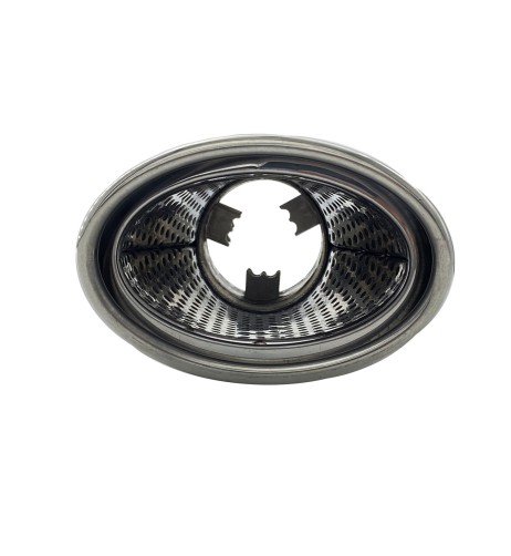 Terminale scarico universale inox singolo 37 54mm TRX 75