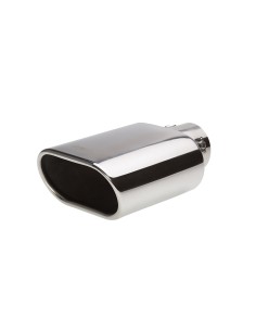 Terminale scarico universale inox singolo 37 60mm TRX 16