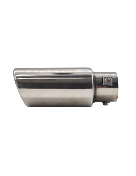 Terminale scarico universale inox singolo 37 60mm TRX 16