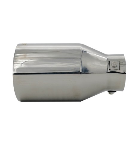 Terminale scarico universale inox singolo 39 69mm TRX 105