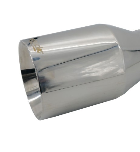 Terminale scarico universale inox singolo 39 69mm TRX 105