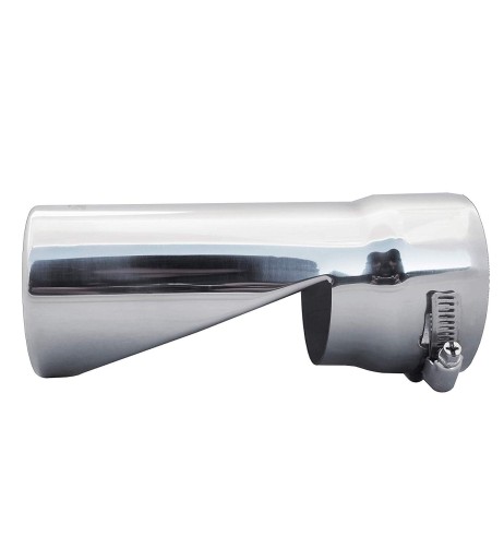 Terminale scarico universale inox singolo 40 70mm TRX 97