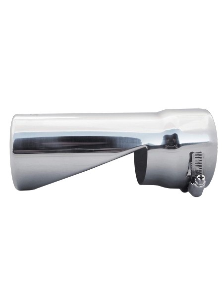 Terminale scarico universale inox singolo 40 70mm TRX 97