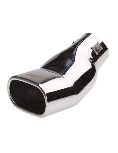 Terminale scarico universale inox singolo 41 63mm TRX 62