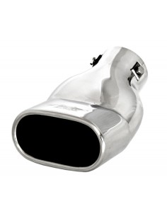 Terminale scarico universale inox singolo 41 63mm TRX 62 2