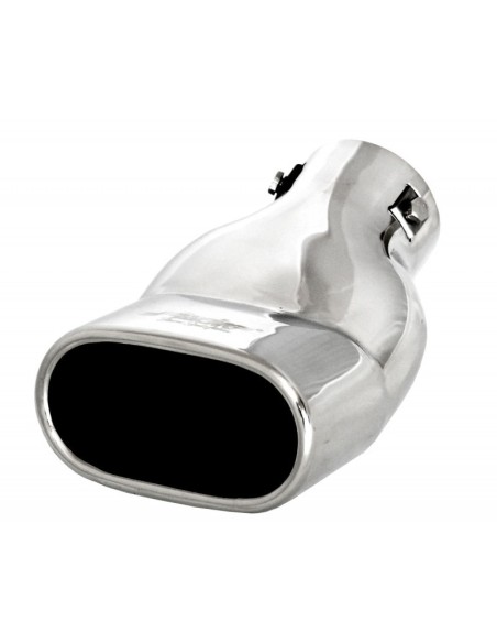 Terminale scarico universale inox singolo 41 63mm TRX 62