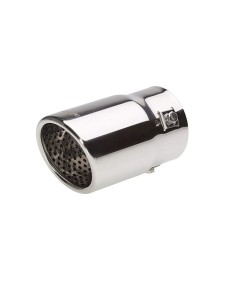 Terminale scarico universale inox singolo 43 67mm TRX 21
