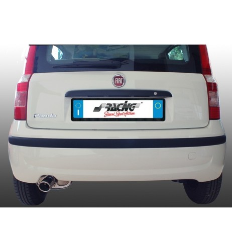 Terminale scarico universale inox singolo 43 67mm TRX 21