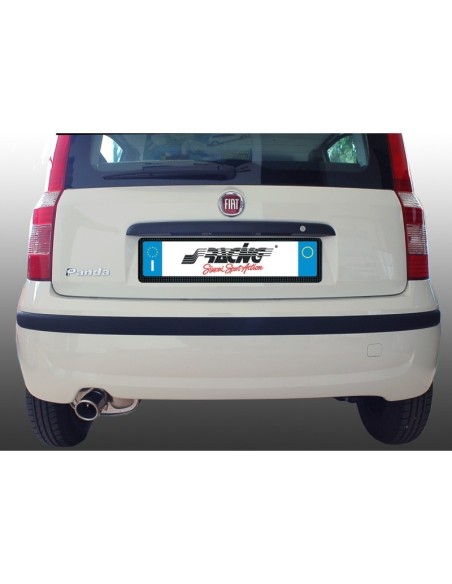 Terminale scarico universale inox singolo 43 67mm TRX 21