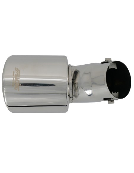 Terminale scarico universale inox singolo DTM 37 51mm TRX 85