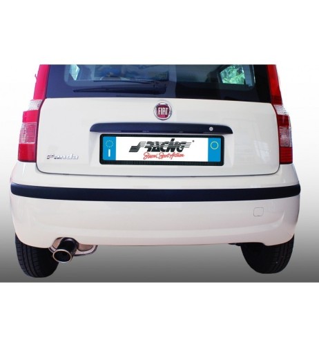 Terminale scarico universale inox singolo ovale 50 73mm TRX 09