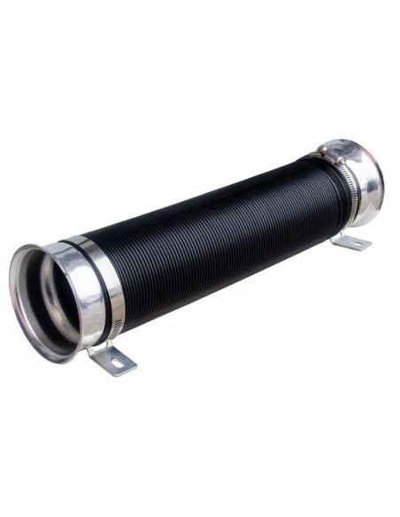 Tubo di aspirazione sportivo nero per filtro aria 33 94cm diametro 76mm