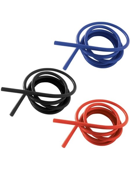 Tubo in silicone per aria ed acqua 2 metri interno 5mm esterno 10mm Nero