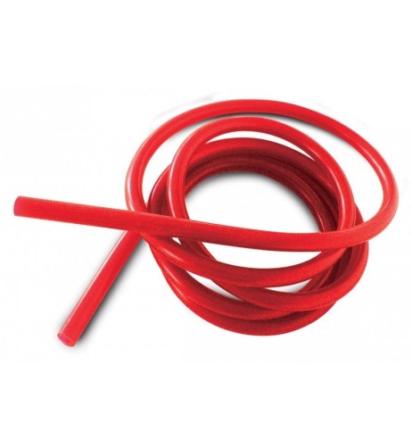 Tubo in silicone rosso per filtro aria e acqua lunghezza 2 metri