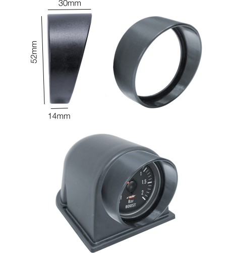 Visiera paraluce per portastrumenti auto 2 Simoni Racing