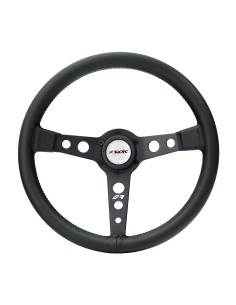 Volante sportivo eco pelle nera 350mm Simoni Racing Grinta 2