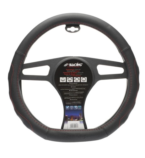 Coprivolante auto diametro 37 39cm Simoni Racing Compe eco pelle