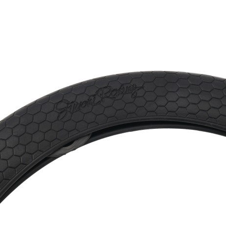 Coprivolante auto diametro 35 40cm Simoni Racing Beehive Soft silicone nero