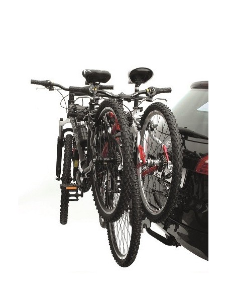 Portabici per gancio traino inclinabile Arezzo 3 bici