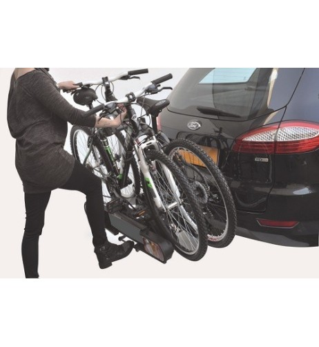 Portabici per gancio traino inclinabile Pure Instinct Towball 2 bici