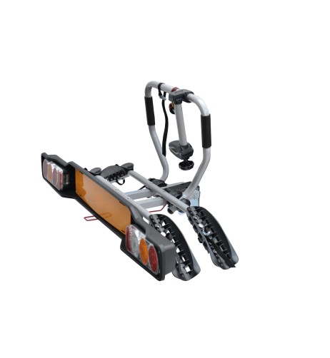 Portabici per gancio traino inclinabile Siena 2 bici