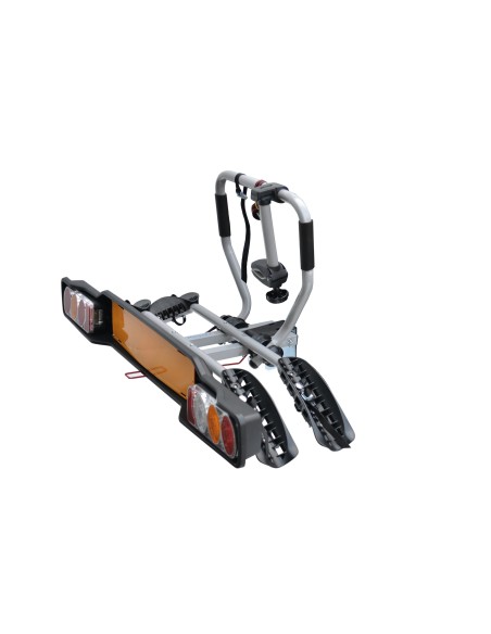 Portabici per gancio traino inclinabile Siena 2 bici