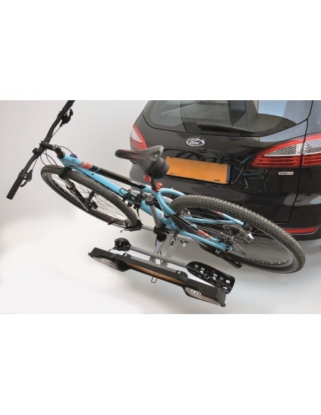 Portabici per gancio traino inclinabile Siena 2 bici