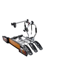 Portabici per gancio traino inclinabile Siena 3 bici