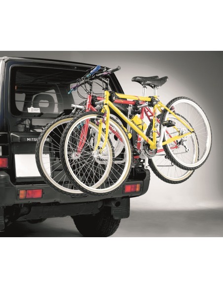 Portabici posteriore per ruota di scorta fuoristrada 2 bici Bike Carrier