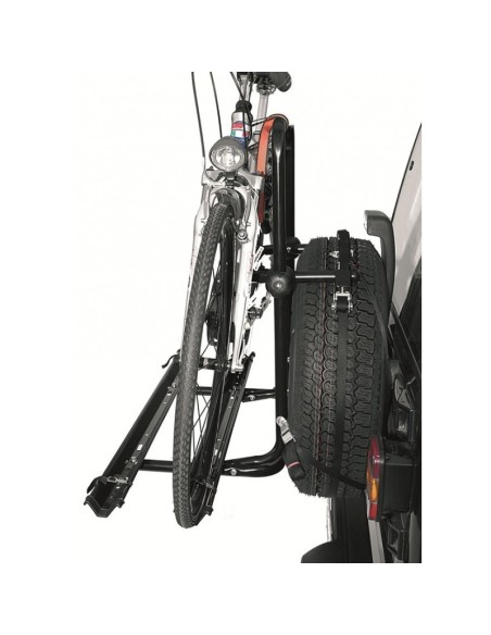 Portabici posteriore per ruota di scorta fuoristrada 2 bici Brennero