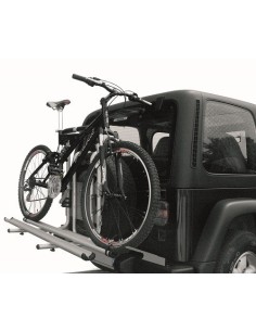 Portabici posteriore per ruota di scorta fuoristrada 2 bici Stelvio Alu 2