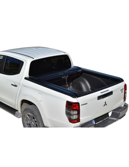 Copertura cassone avvolgibile alluminio black Mitsubishi L200 double cab da