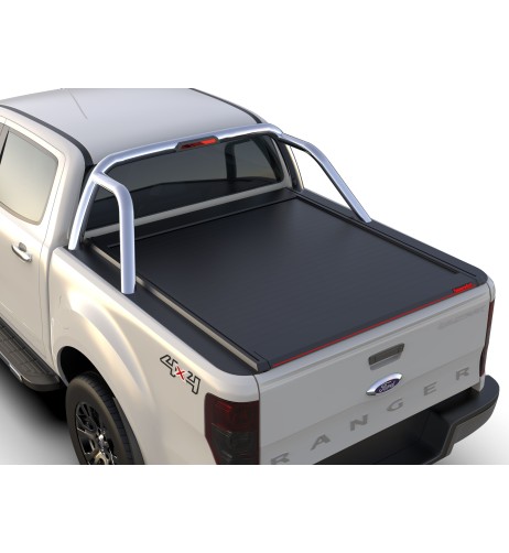 Copertura cassone avvolgibile Roll per Ford Ranger con roll bar 2012 2022