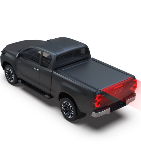 Copertura cassone avvolgibile Roll per Toyota Hilux Extra Cab dal 2016