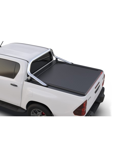 Copertura cassone avvolgibile Tessera SE per Toyota Hilux con roll bar dal 