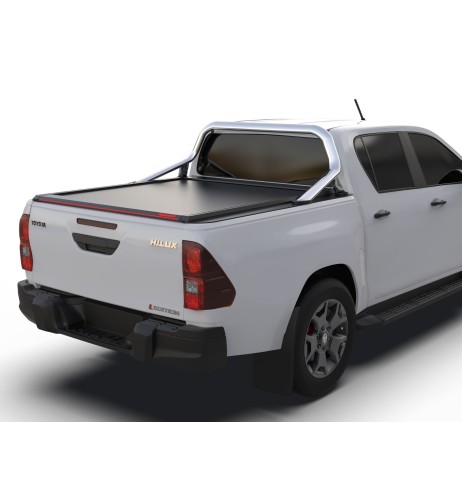 Copertura cassone avvolgibile Tessera SE per Toyota Hilux con roll bar dal 