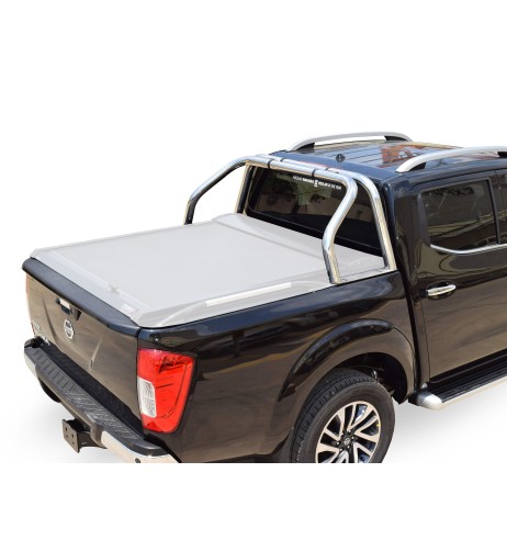 Roll Bar posteriore inox tubo doppio per Nissan Navara NP300 dal 2016