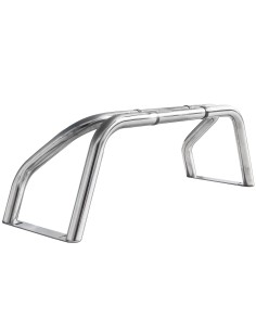 Roll Bar posteriore inox tubo doppio per Volkswagen Amarok