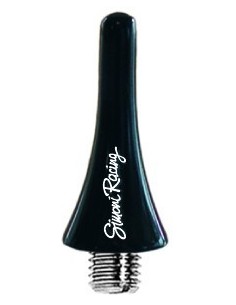 Antenna auto Simoni Racing Mini nera 3cm