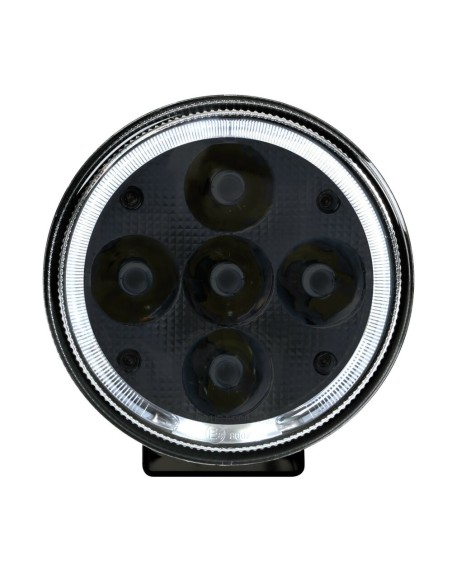 Faro supplementare impermeabile Angel Led 9 36V Biluce 150mm 4800lm