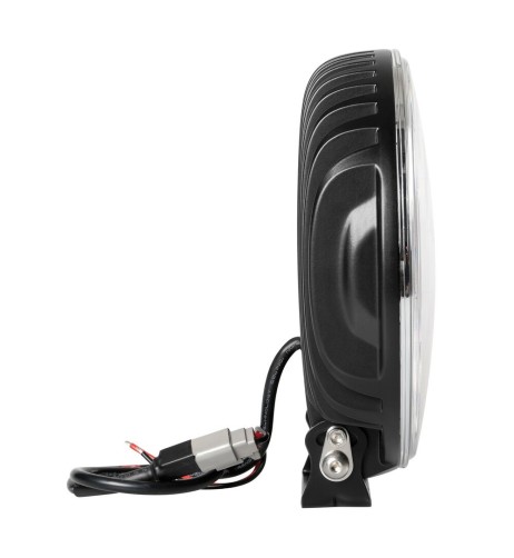 Faro supplementare impermeabile a 12 Led 9 36V 8400lm 215mm Nero