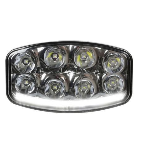 Proiettore supplementare Pluton Nix 18 Led con luce posizione 10 30V 64W